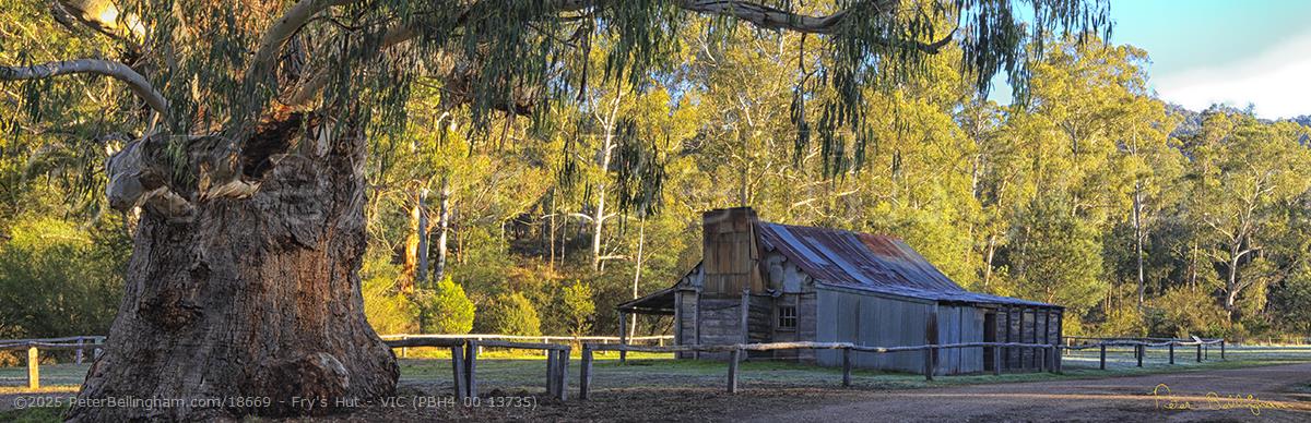 Peter Bellingham Photography Fry's Hut - VIC (PBH4 00 13735)
